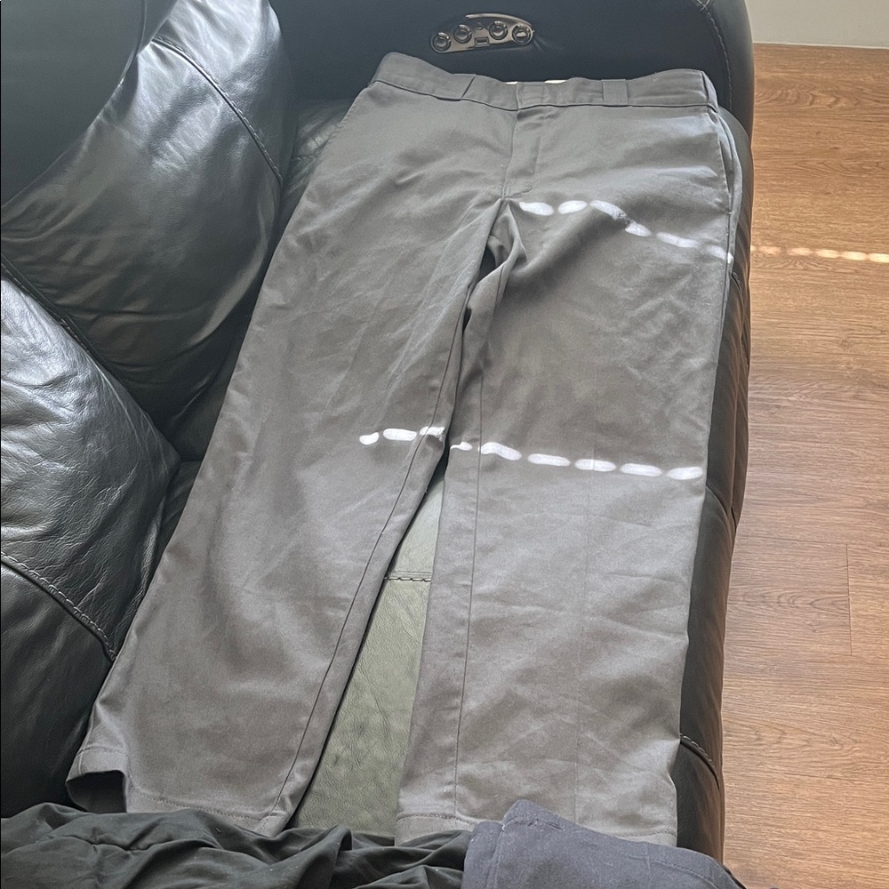 Dickies Men's Charcoal Chinos